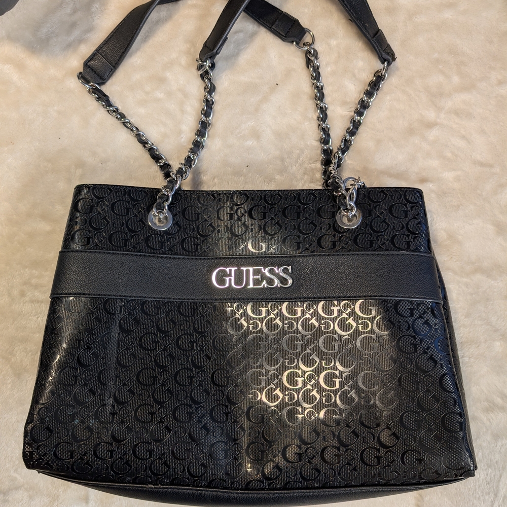 Guess Black Shoulder Bag